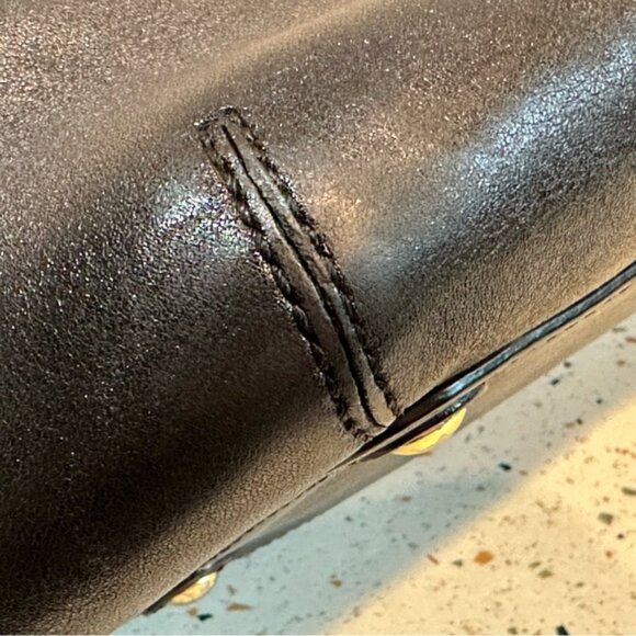 COACH Black Leather Shoulder Handbag‎ - Picture 13 of 15